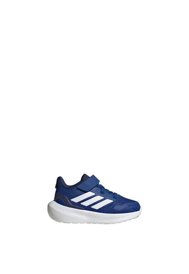 Adidas - Buty dla dzieci Runfalcon 5. Okazja: na uczelnię. Kolor: niebieski, wielokolorowy, biały. Sport: joga i pilates