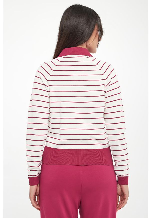 Liu Jo - Sweter damski w paski LIU JO. Wzór: paski