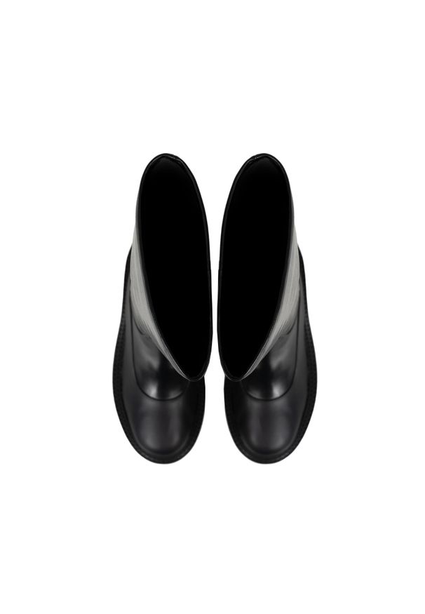 Pinko Kozaki "Fortaleza" | 1H20XP Y7K6 | Kobieta | Czarny. Okazja: na spacer. Zapięcie: zamek. Kolor: czarny. Materiał: skóra. Styl: elegancki, klasyczny