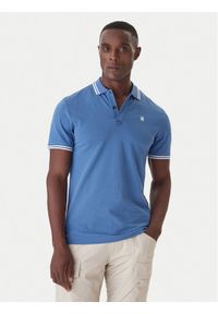 G-Star RAW - G-Star Raw Polo Dunda D17127-5864 Brązowy Slim Fit. Typ kołnierza: polo. Kolor: brązowy. Materiał: bawełna