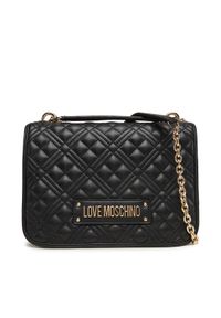 Love Moschino - LOVE MOSCHINO Torebka JC4000PP1NLA0000 Czarny. Kolor: czarny. Materiał: skórzane