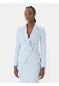 Rinascimento Marynarka CFC0128639003 Błękitny Regular Fit. Kolor: niebieski. Materiał: syntetyk #1