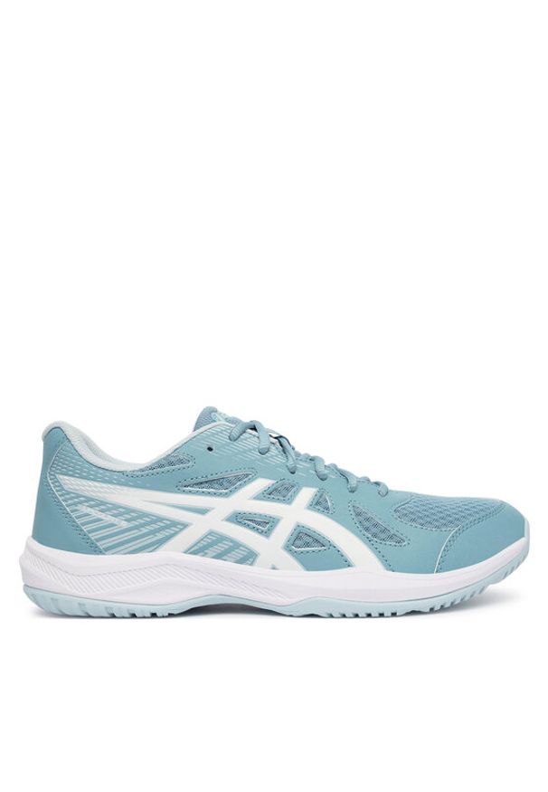 Asics Buty halowe Upcourt 6 1071A104 Niebieski. Kolor: niebieski. Materiał: skóra