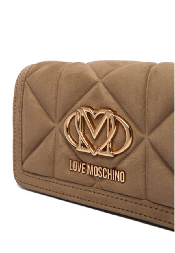 Love Moschino - LOVE MOSCHINO Torebka JC5640PP0NKE0105 Beżowy. Kolor: beżowy