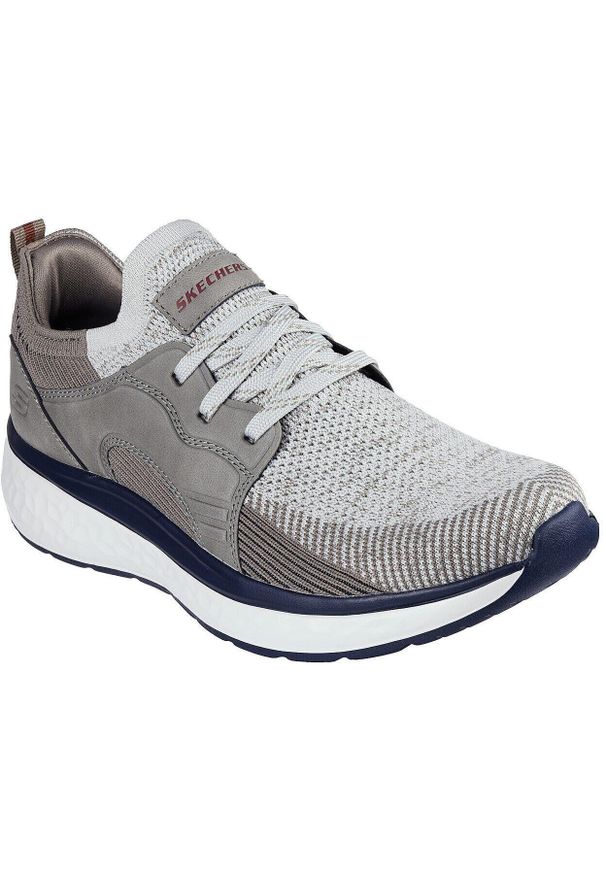 skechers - Buty sportowe męskie Skechers Lancer Dalton. Kolor: beżowy. Materiał: materiał
