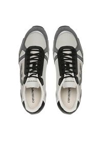 Emporio Armani Sneakersy X4X289 XM499 S713 Szary. Kolor: szary. Materiał: materiał