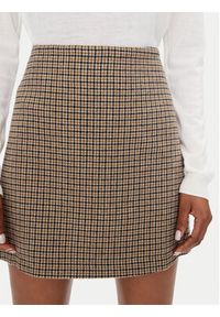 Marella Spódnica mini Whisky 2423106134 Beżowy Slim Fit. Kolor: beżowy. Materiał: wełna #5