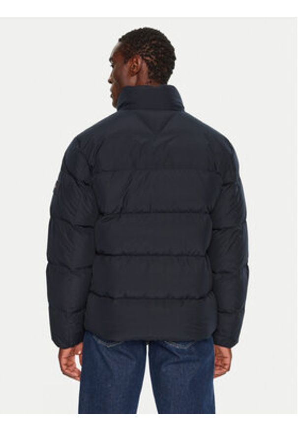 TOMMY HILFIGER - Tommy Hilfiger Kurtka puchowa MW0MW36666 Granatowy Regular Fit. Kolor: niebieski. Materiał: syntetyk