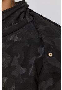 Liu Jo Kurtka damska kolor czarny zimowa. Okazja: na co dzień. Kolor: czarny. Materiał: tkanina. Sezon: zima. Styl: casual