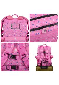 ELITEX TRAINING - Plecak outdoorowy V1 Pink Glazed 45L. Kolor: różowy