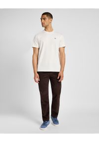 Lee - LEE MĘSKIE SPODNIE MATERIAŁOWE REGULAR CHINO ESPRESSO 112355776 L71F007765