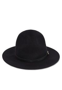 TOMMY HILFIGER - Tommy Hilfiger Kapelusz Th Evening Fedora AW0AW15316 Czarny. Kolor: czarny. Materiał: materiał #3