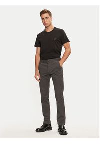 BOSS - Boss Chinosy 50523127 Czarny Slim Fit. Kolor: czarny. Materiał: bawełna #4