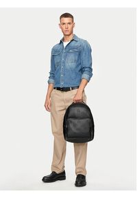 Calvin Klein Jeans Plecak Monogram Soft Campus K50K512023 Czarny. Kolor: czarny. Materiał: skóra #5