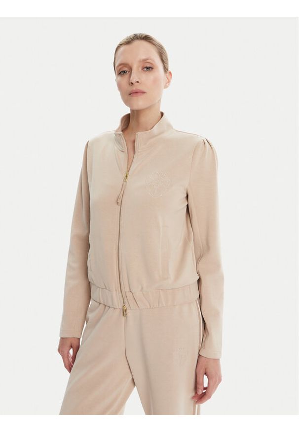 JOOP! Bluza 58 253JE58Tenley 30047776 Beżowy Regular Fit. Kolor: beżowy. Materiał: syntetyk
