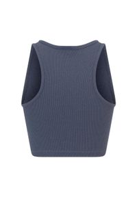 Urban Classics - Top W Prążki Dla Kobiet (zestaw 2 Sztuk). Kolor: zielony, wielokolorowy, niebieski, brązowy. Wzór: prążki