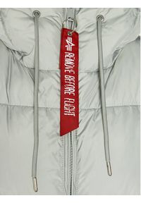 Alpha Industries Kamizelka Long Puffer Vest 108002 Szary Regular Fit. Kolor: szary. Materiał: syntetyk