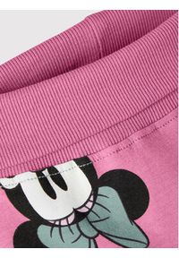 Name it - NAME IT Spodnie dresowe DISNEY 13204922 Różowy Regular Fit. Kolor: różowy. Materiał: dresówka, bawełna. Wzór: motyw z bajki