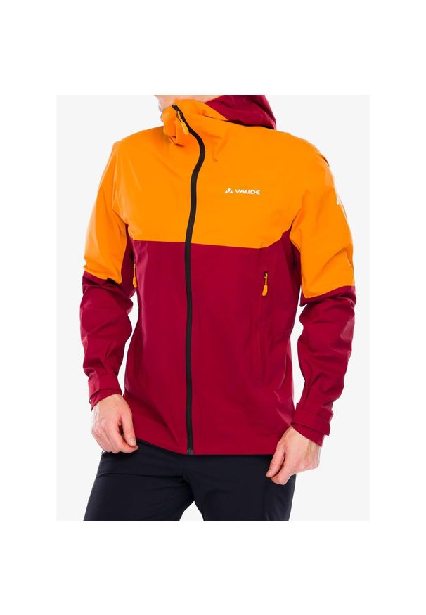 Kurtka przeciwdeszczowa męska Vaude Simony 2,5L Jacket IV. Kolor: czerwony