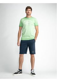 Petrol Industries T-Shirt M-1030-TSR656 Zielony Regular Fit. Kolor: zielony. Materiał: bawełna #4