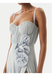 Elisabetta Franchi Sukienka wieczorowa AB-R22-52E2 Błękitny Regular Fit. Kolor: niebieski. Materiał: wiskoza. Styl: wizytowy #3