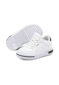Buty dziecięce Puma CA Pro Heritage. Kolor: biały. Materiał: skóra ekologiczna. Szerokość cholewki: normalna. Sport: turystyka piesza #1