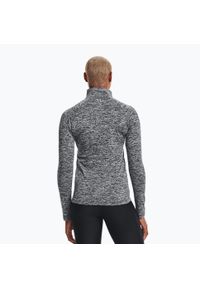 Bluza fitness damska Under Armour Tech 1/2 Zip - Twist. Kolor: czarny. Sport: fitness