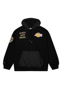 Mitchell & Ness - Bluza z kapturem w stylu vintage Los Angeles Lakers 2.0. Typ kołnierza: kaptur. Kolor: czarny. Sport: koszykówka #1