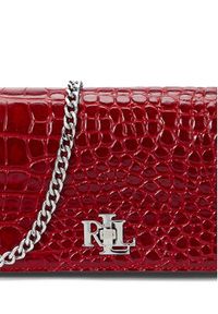 Lauren Ralph Lauren - LAUREN RALPH LAUREN Torebka 432951218001 Czerwony. Kolor: czerwony. Materiał: skórzane #3