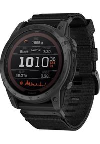 GARMIN - Zegarek sportowy Garmin Garmin Tactix 7 3,56 cm (1.4") LED 51 mm Cyfrowy 280 x 280 px Ekran dotykowy Czarny Wi-Fi GPS. Rodzaj zegarka: cyfrowe. Kolor: czarny. Styl: sportowy #1