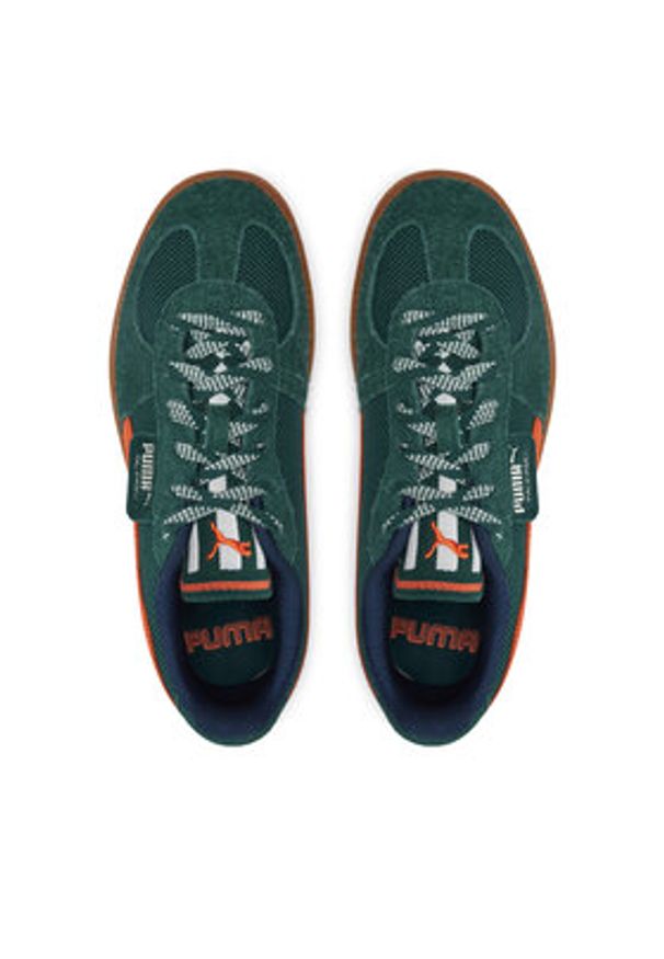 Puma Sneakersy Palermo Supertifo 398182 02 Zielony. Kolor: zielony. Materiał: skóra