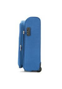 Wittchen - Kabinowa miękka walizka basic. Kolor: niebieski. Materiał: poliester. Styl: klasyczny #4