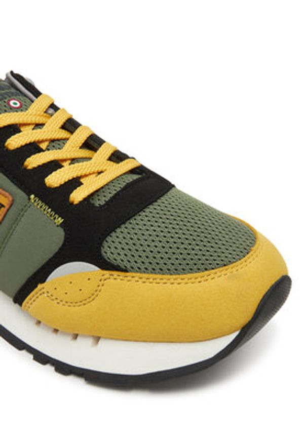 Zielone sneakersy Aeronautica Militare