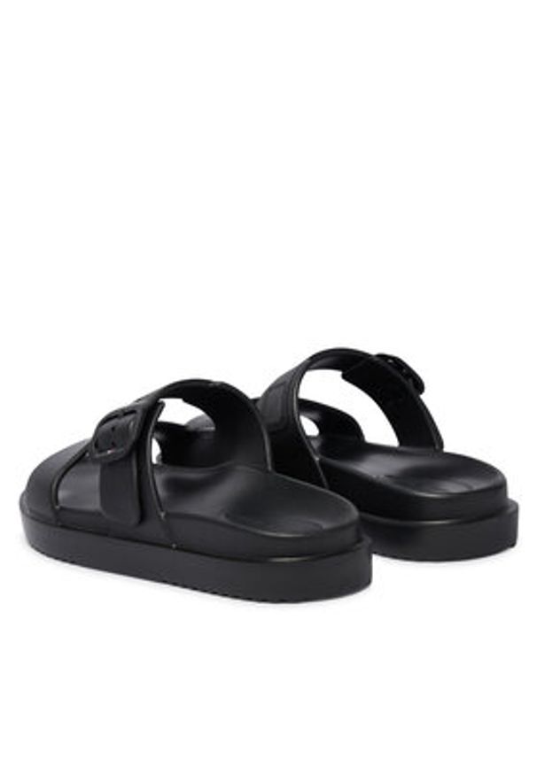 TOMMY HILFIGER - Tommy Hilfiger Klapki FW0FW08953 Czarny. Kolor: czarny. Materiał: syntetyk