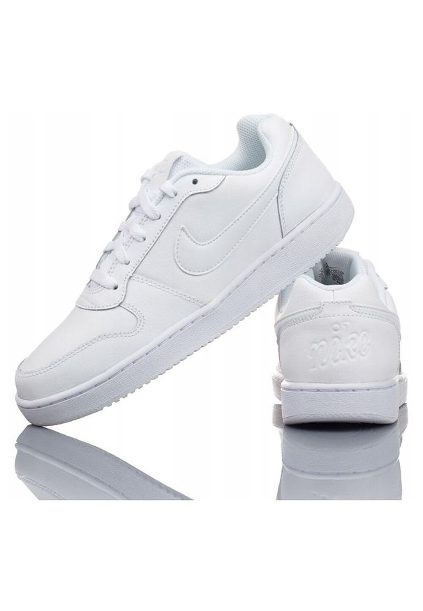 Buty Sportowe Damskie Nike Ebernon Low. Kolor: biały