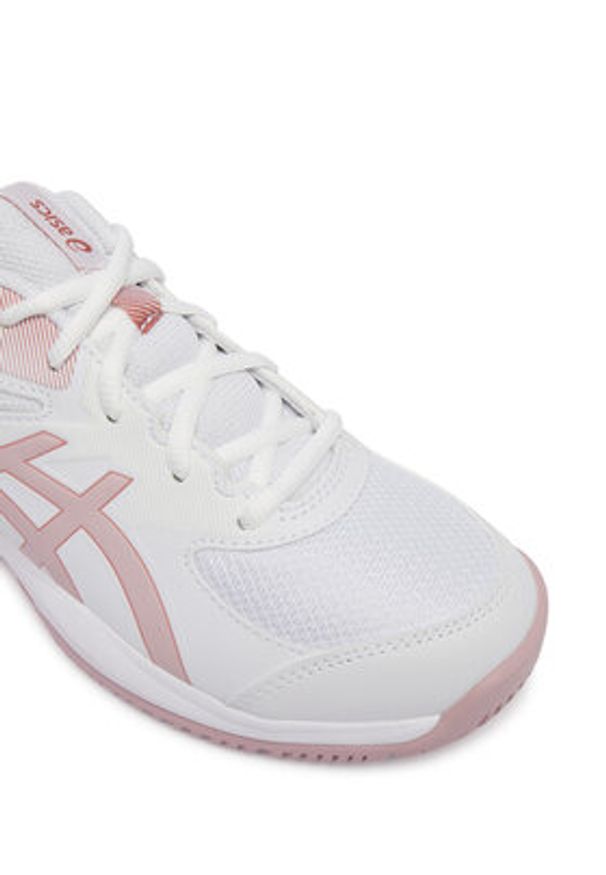 Asics Buty do tenisa Gel-Game Gs 1044A083 Biały. Kolor: biały. Materiał: skóra. Sport: tenis