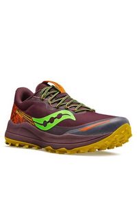 Saucony Buty do biegania Xodus Ultra 2 S20843 Bordowy. Kolor: czerwony. Materiał: mesh, materiał