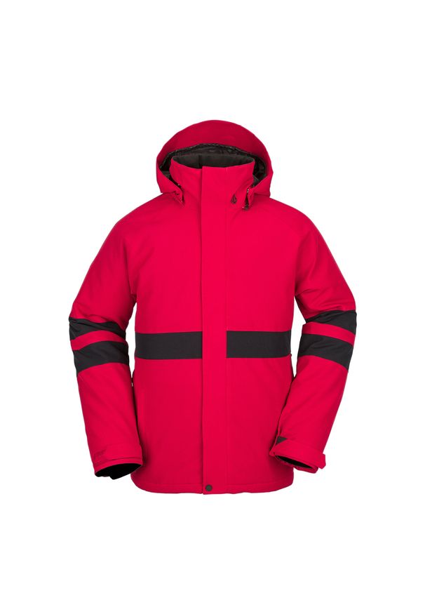 Kurtka snowboardowa męska Volcom JP Ins. Kolor: czerwony. Sezon: zima. Sport: snowboard