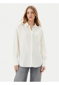 JJXX Koszula Jamie 12269668 Biały Oversize. Kolor: biały. Materiał: wiskoza