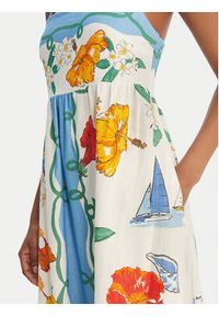 Seafolly Sukienka letnia Viva Vacation 55673-DR Błękitny Regular Fit. Kolor: niebieski. Materiał: len. Sezon: lato #4