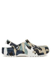 Crocs Klapki Geo Camo Clog 211009 Biały. Kolor: biały