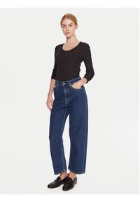 Calvin Klein Bluzka LV044D235G Czarny Slim Fit. Kolor: czarny #4