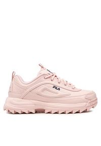 Fila Sneakersy Distorter FFW0148_40009 Różowy. Kolor: różowy. Materiał: skóra