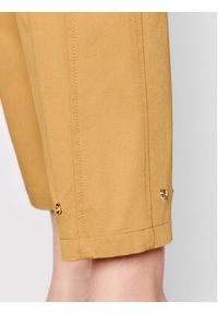 Sisley Spodnie materiałowe 4FETLF00B Brązowy Relaxed Fit. Kolor: brązowy. Materiał: bawełna #6