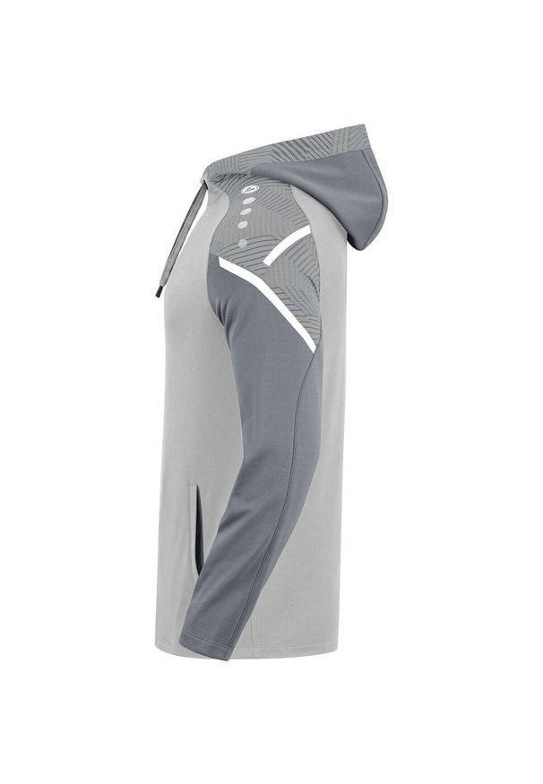 Bluza dresowa z kapturem Jako Performance. Typ kołnierza: kaptur. Kolor: szary. Materiał: dresówka