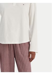 TOMMY HILFIGER - Tommy Hilfiger Piżama UW0UW06154 Écru Regular Fit. Materiał: syntetyk #2