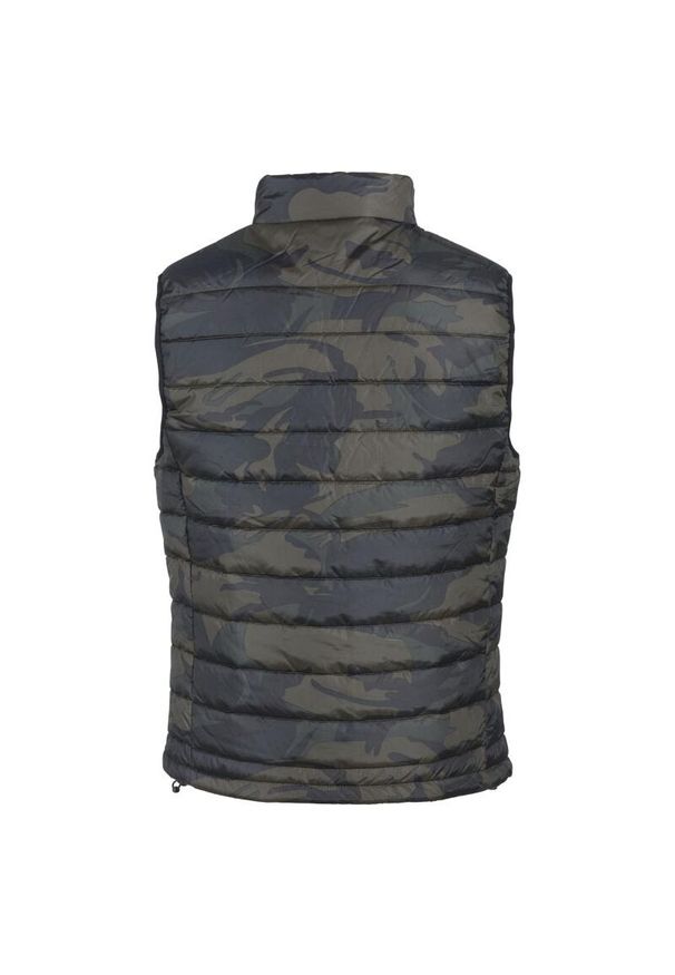 Kurtka puchowa bez rękawów PERCUSSION Camo Trek. Kolor: zielony. Materiał: puch. Długość rękawa: bez rękawów. Sport: outdoor