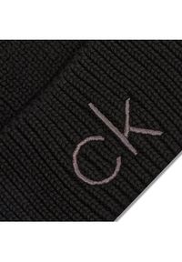 Calvin Klein Czapka Essentials Beanie K60K608660 Czarny. Kolor: czarny. Materiał: materiał #3