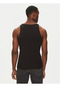 Jack & Jones - Jack&Jones Tank top Islington 12273156 Czarny Slim Fit. Kolor: czarny. Materiał: bawełna #3