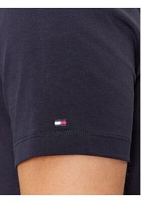 TOMMY HILFIGER - Tommy Hilfiger T-Shirt MW0MW32589 Granatowy Regular Fit. Kolor: niebieski. Materiał: bawełna